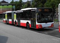HHA 7348 MAN Lions City G auf Linie 262, U Wandsbek Markt am 13.07.15