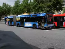 HHA 7824 MB O 530 II G auf M9, U Wandsbek Markt am 13.07.15