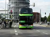 MeinFernbus/Flixbus Setra Doppeldecker am 04.09.15 in Heidelberg
