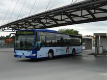 SWEG/Stadtbus Mercedes Benz Citaro C1 Facelift am 05.09.15 in Wiesloch Bhf