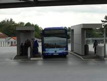 SWEG/Stadtbus Mercedes Benz Citaro C1 Facelift am 05.09.15 in Wiesloch Bhf