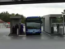 SWEG/Stadtbus Mercedes Benz Citaro C1 Facelift am 05.09.15 in Wiesloch Bhf