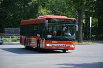 UER-B 506 fährt am 03.08.2014 für die S-Bahn Berlin Schienenersatzverkehr zwischen S-Bahnhof Olympiastadion und Rathaus Spandau. Aufgenommen wurde ein Setra S 415 NF / Glockenturmstraße Berlin.
