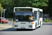 B-IA 9405 fährt am 03.08.2014 für die S-Bahn Berlin Schienenersatzverkehr zwischen S-Bahnhof Olympiastadion und Rathaus Spandau. Aufgenommen wurde ein Mercedes Benz O405 / Glockenturmstraße Berlin.
