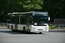 B-US 8731 fährt am 03.08.2014 für die S-Bahn Berlin Schienenersatzverkehr zwischen S-Bahnhof Olympiastadion und Rathaus Spandau. Aufgenommen wurde ein Neoplan / Glockenturmstraße Berlin.
