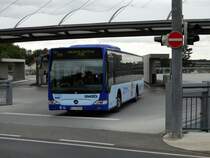 SWEG/Stadtbus Mercedes Benz Citaro C1 Facelift am 05.09.15 in Wiesloch Bhf