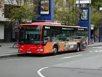 DB Rhein Neckar Bus Mercedes Benz Citaro C1 Ü am 05.09.15 in Mannheim Hbf