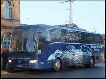 Mercedes Tourismo von Becker-Strelitz Reisen aus Deutschland in Bergen am 13.11.2013