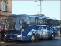 Mercedes Tourismo von Becker-Strelitz Reisen aus Deutschland in Bergen am 13.11.2013