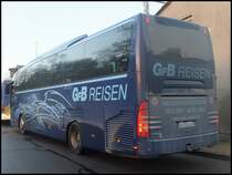 Mercedes Travego von GFB-Reisen aus Deutschland in Bergen am 13.11.2013