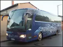 Mercedes Travego von GFB-Reisen aus Deutschland in Bergen am 13.11.2013