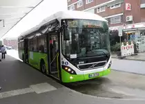 Jasper Wg. 8192 Volvo 7900 Hybrid auf M23, U/S Barmbek am 13.07.15