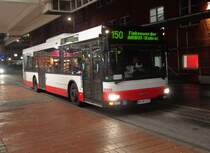 SBG Wg. 8223 MAN NL 263 auf Linie 150, Bf. Altona am 13.07.15