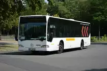 BAR-DD 522 fährt am 03.08.2014 für die S-Bahn Berlin Schienenersatzverkehr zwischen S-Bahnhof Olympiastadion und Rathaus Spandau. Aufgenommen wurde ein Mercedes Benz Citaro / Glockenturmstraße Berlin.
