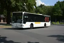 BAR-DD 522 fährt am 03.08.2014 für die S-Bahn Berlin Schienenersatzverkehr zwischen S-Bahnhof Olympiastadion und Rathaus Spandau. Aufgenommen wurde ein Mercedes Benz Citaro / Glockenturmstraße Berlin.
