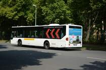 BAR-DD 522 fährt am 03.08.2014 für die S-Bahn Berlin Schienenersatzverkehr zwischen S-Bahnhof Olympiastadion und Rathaus Spandau. Aufgenommen wurde ein Mercedes Benz Citaro / Glockenturmstraße Berlin.
