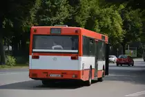 B-A 1306 fährt am 03.08.2014 für die S-Bahn Berlin Schienenersatzverkehr zwischen S-Bahnhof Olympiastadion und Rathaus Spandau. Aufgenommen wurde ein Mercedes Benz O 405 / Glockenturmstraße Berlin.
