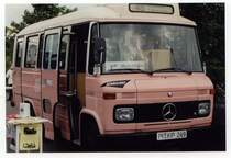 Ehemaliger Schnellbus der Hamburger Hochbahn AG, genannt  Bergziege .(Sept. 2001)