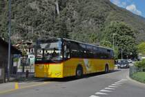 Regie Bellinzona/ATT, Cadenazzo. Temsa Tourmalin IC (TI 237'702) in Castione, Villaggio. (8.9.2015)