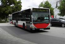 Jasper Wg. 8367 ex HHA 2340 - MB O 530 auf Linie 160, U Wandsbek Markt am 13.07.15