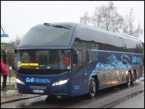 Neoplan Cityliner von GFB-Reisen aus Deutschland in Sassnitz am 16.11.2013