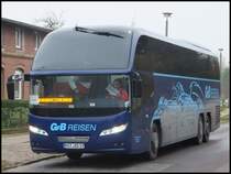 Neoplan Cityliner von GFB-Reisen aus Deutschland in Sassnitz am 16.11.2013