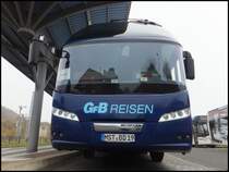Neoplan Cityliner von GFB-Reisen aus Deutschland in Sassnitz am 16.11.2013