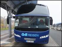 Neoplan Cityliner von GFB-Reisen aus Deutschland in Sassnitz am 16.11.2013