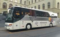 Setra 415 GT HD ex Niedermayer Reisen, actuellement Insel-Travel.de, Berne septembre 2015