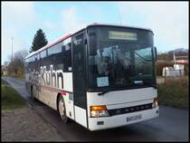 Setra 315 UL von Becker-Strelitz Reisen aus Deutschland in Sassnitz am 17.11.2013