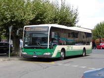 MBC - Mercedes Citaro Nr.201  VD 324244 vor dem Bahnhof in Morges am 05.09.2015