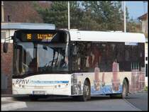 Solaris Urbino 12 der RPNV in Sassnitz am 23.11.2013