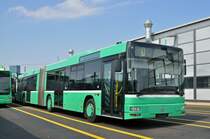 Ausgemusterter MAN Bus (ex.774) wartet auf dem Hof der Garage Rankstrasse auf den Abtransport in eine unsichere Zukunft. Die Aufnahme stammt vom 11.09.2015.