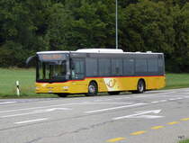 Postauto - MAN Lion`s City  BE  719300 unterwegs nach Ins kurz nach der Haltestelle Lüscherz asm am 03.09.2015