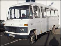 Mercedes O 309 aus Deutschland in Bergen am 25.11.2013