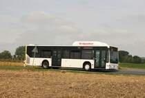 11.8.2015 bei Osterwieck. Mercedes Citaro mit Erdgas-Antrieb