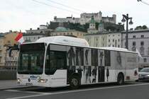 Mercedes Citaro II Erdgas  albus , Salzburg 11.09.2015