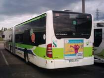 Heckansicht vom Wagen 374 am Betriebshof in Nancy-Vandoeuvre