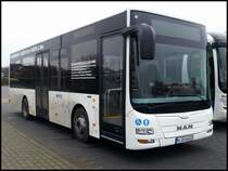 MAN Lion's City/Caetano Vorf�hrwagen in Bergen am 09.12.2013