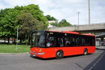Slowakei / Stadtbus Bratislava: Solaris Urbino 10 - Wagen 2005, aufgenommen im Mai 2015 an der Haltestelle  Most SNP  in Bratislava.