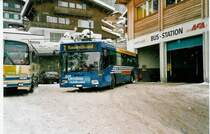 Aus dem Archiv: AFA Adelboden 3/BE 26'703 Mercedes O 405N Jahrgang 1992 am 31. Dezember 1999 Adelboden, Autobahnhof