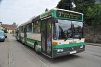 Linie 3 nach Schlat Bachstrasse GP-CW-154 O405G der OVG Göppingen
Aufnahme Juli 2015