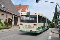 Leerfahrt zum B-Hof von Schlatt GP-CW-154 O405G der OVG Göppingen
Aufnahme Juli 2015