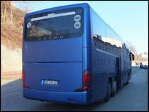 Setra 416 GT-HD von Wricke Touristik aus Deutschland im Stadthafen Sassnitz am 31.12.2013