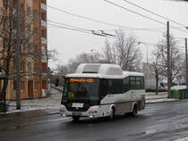 Wagen SOR BNG 9.5 in Chomutov. (21.1.2015)