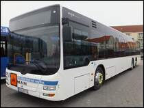 MAN Lion's City der RPNV in Bergen am 20.01.2014