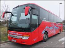 Setra 416 GT-HD von Becker-Strelitz Reisen aus Deutschland in Bergen am 20.01.2014