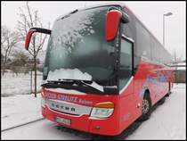 Setra 416 GT-HD von Becker-Strelitz Reisen aus Deutschland in Bergen am 21.01.2014
