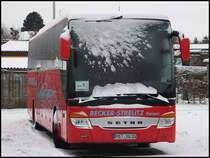 Setra 416 GT-HD von Becker-Strelitz Reisen aus Deutschland in Bergen am 21.01.2014