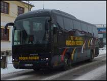 Neoplan Tourliner von R�gen Reisen aus Deutschland in Bergen am 27.01.2014